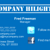 Business Card 4 Back
