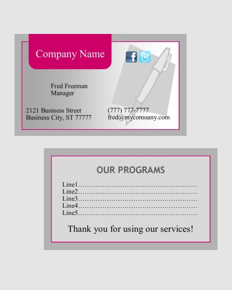 Business Card 23