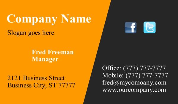 Business Card #24 - Front