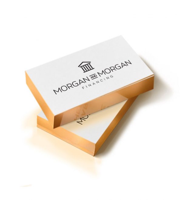 Painted Edge Business Cards